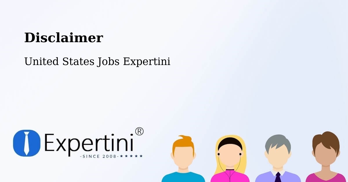 Disclaimer – Ashville - United States Jobs Expertini