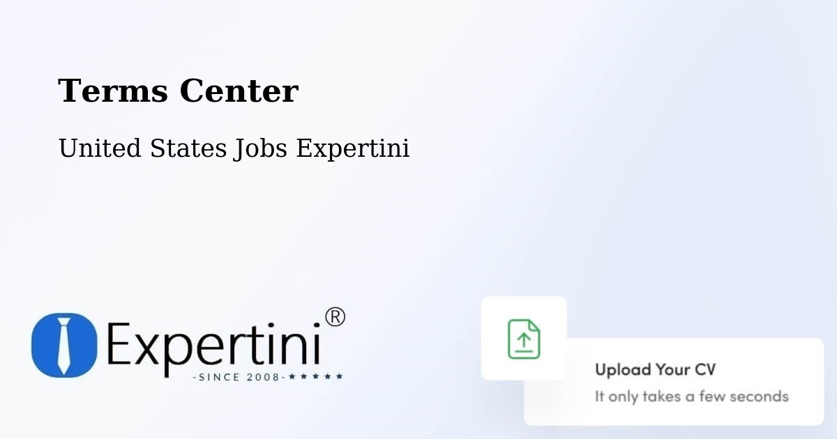 Terms of Service – Ashville - United States Jobs Expertini